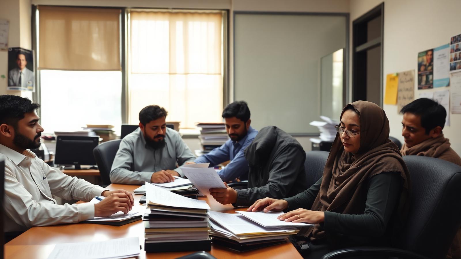 Origami99 GSO team planning a supply run in Islamabad